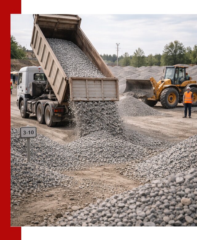 Гранитный щебень фракции 3–10: доставка и продажа в Изобильном