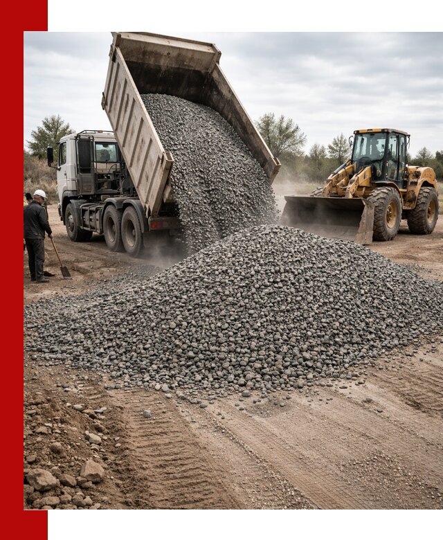 Гранитный щебень фракция 10-20 с доставкой в Изобильном