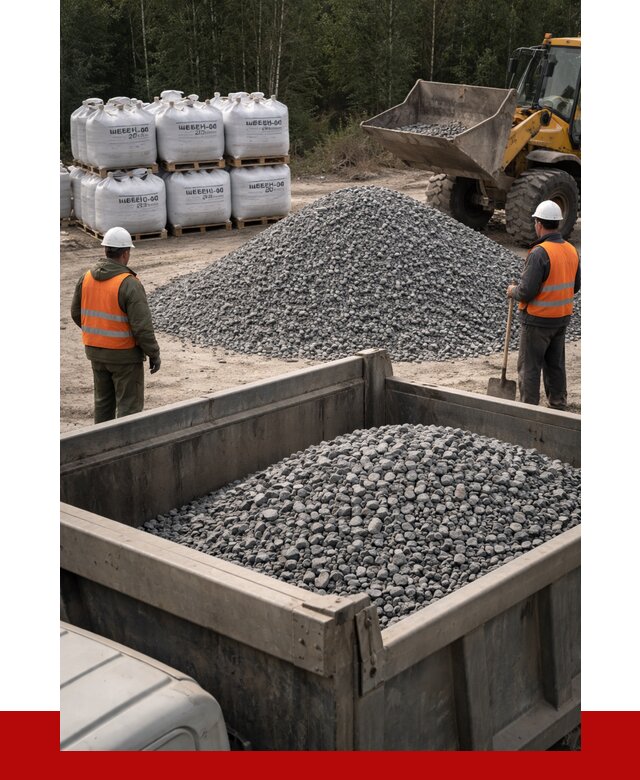 Щебень габбро диабаз 20-40 в Изобильном от 3532 руб. | ПРОНЕРУДЗбл