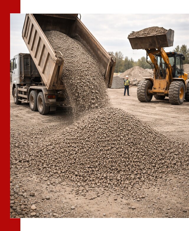 Гравийный щебень фракция 3–10 с доставкой в Изобильном