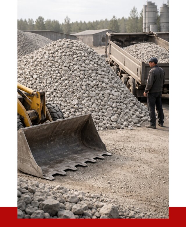 Известняковый щебень фракция 40-70 в Изобильном от 4363 р. | ПРОНЕРУДЗбл