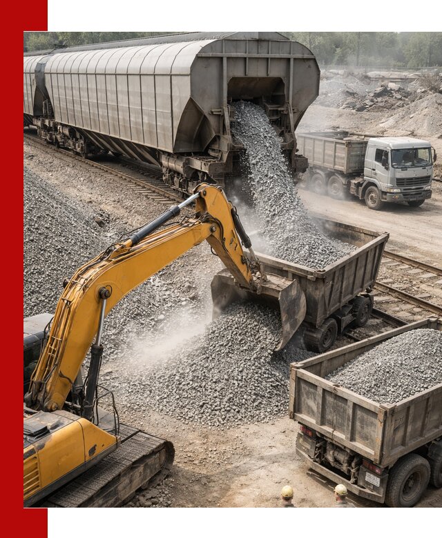 Доставка железнодорожного щебня в Изобильном крупными партиями быстрого отгруза