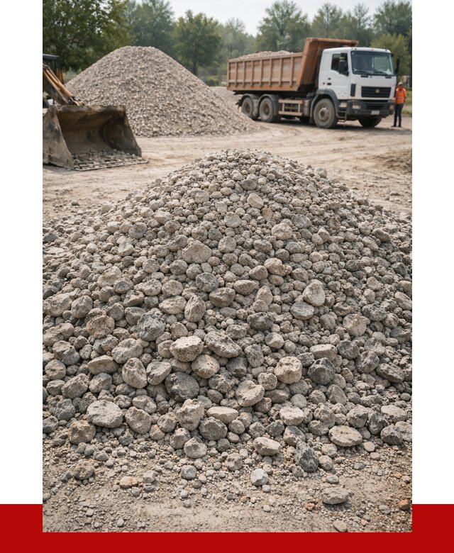 Вторичный щебень фракция 20-40 в Изобильном от 2285 р ПРОНЕРУДЗбл