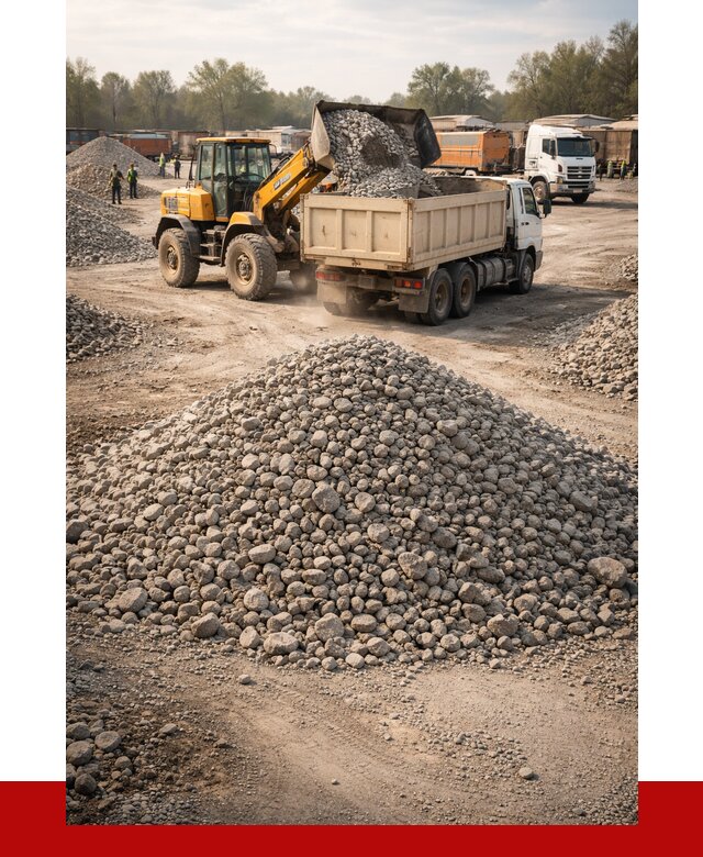 Вторичный щебень фракция 40-70 в Изобильном от 1808 р, ПРОНЕРУДЗбл