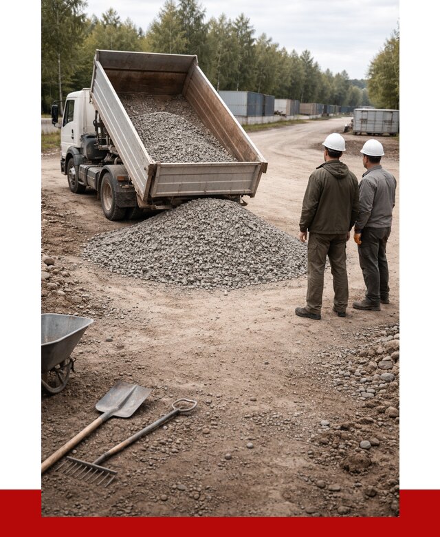Бетонный щебень фракция 5-20 в Изобильном от 3324 р., ПРОНЕРУДЗбл