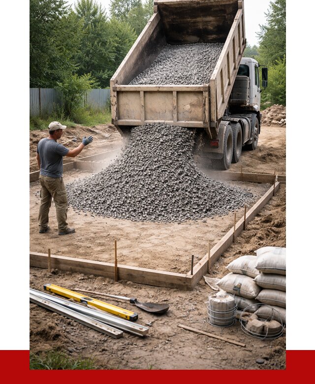 Купить щебень для фундамента в Изобильном от 4675 р. | ПРОНЕРУДЗбл