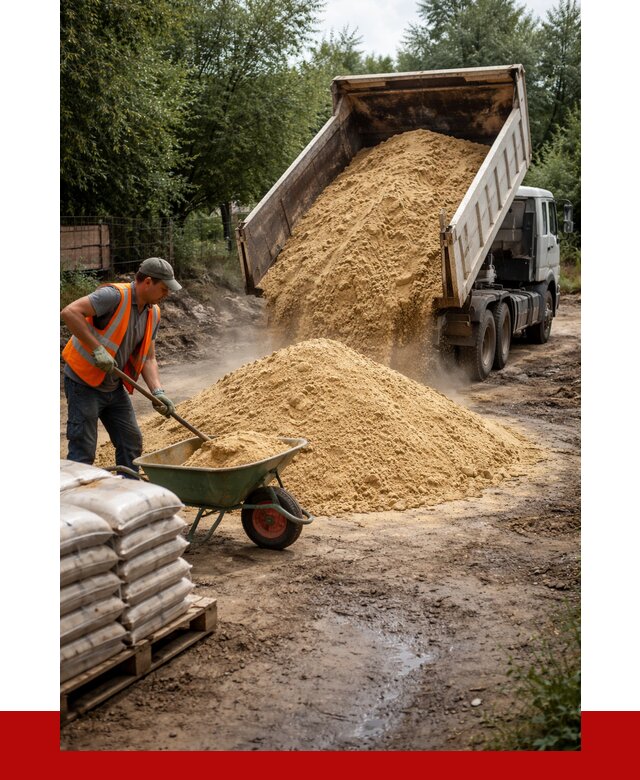 Купить песок с доставкой в Изобильном от 1870 р. | ПРОНЕРУДЗбл