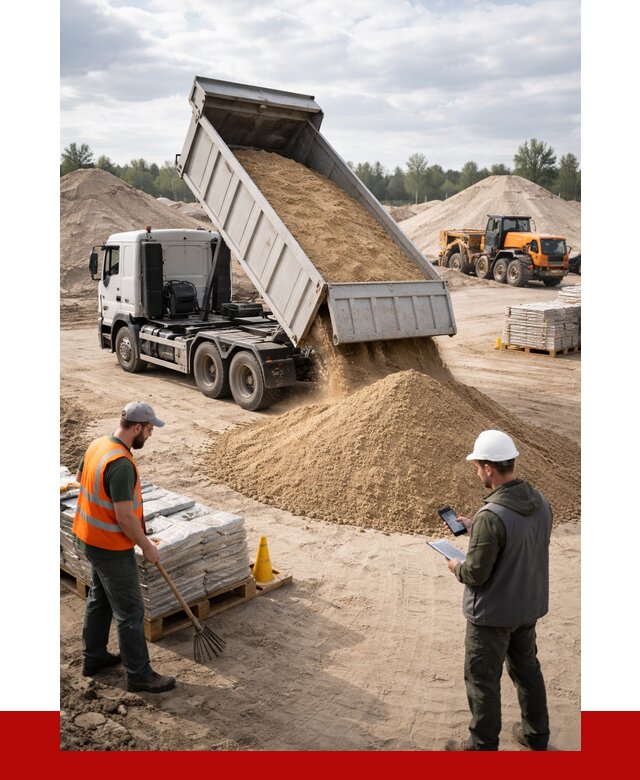 Карьерный песок с доставкой в Изобильном от 3740 р. ПРОНЕРУДЗбл