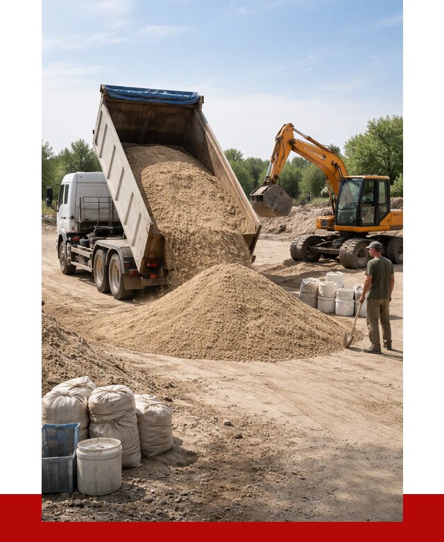 Купить речной песок в Изобильном от 1247 р. за куб | ПРОНЕРУДЗбл