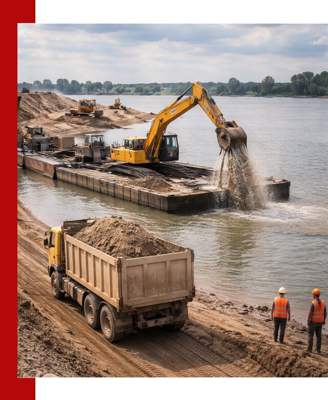 Намывной песок с доставкой в Изобильном оптом и в розницу