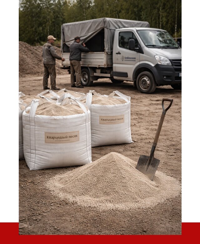 Кварцевый песок для пескоструя в Изобильном от 4675 р. | ПРОНЕРУДЗбл