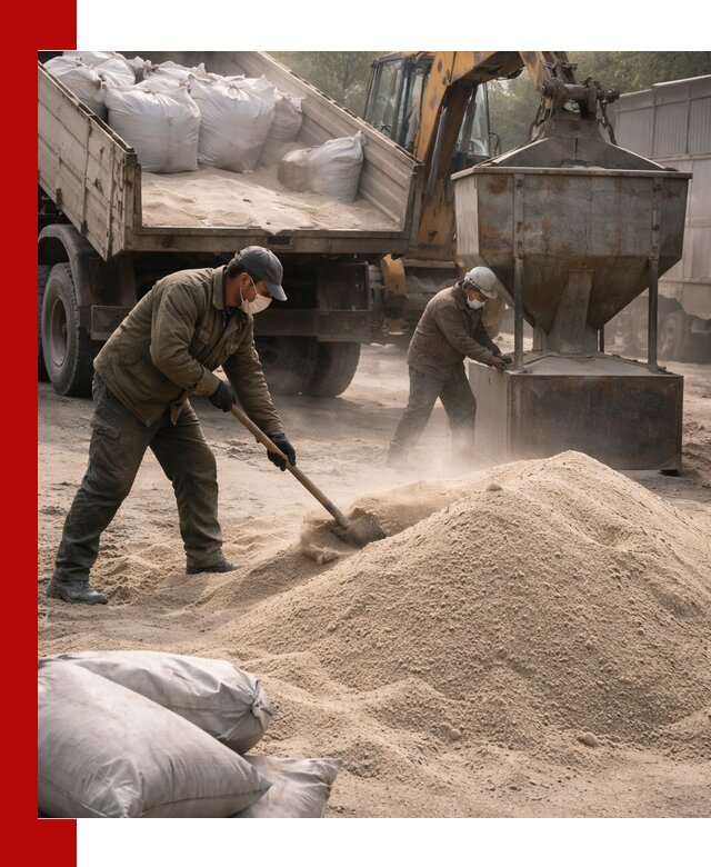 Кварцевый песок для пескоструя в Изобильном — доставка и качество