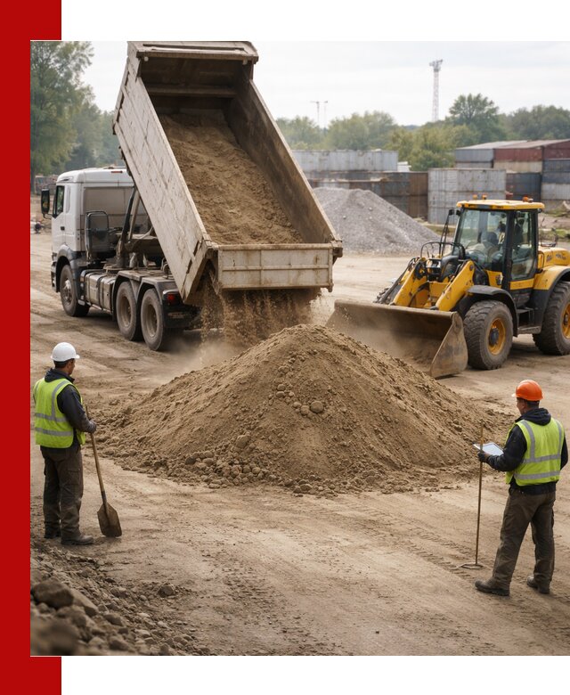 Доставка и продажа пескогрунта оптом и в розницу в Изобильном