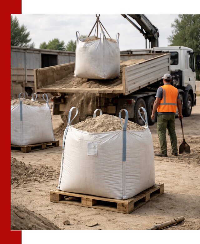 Доставка песка в биг бег в Изобильном быстро и без лишних хлопот