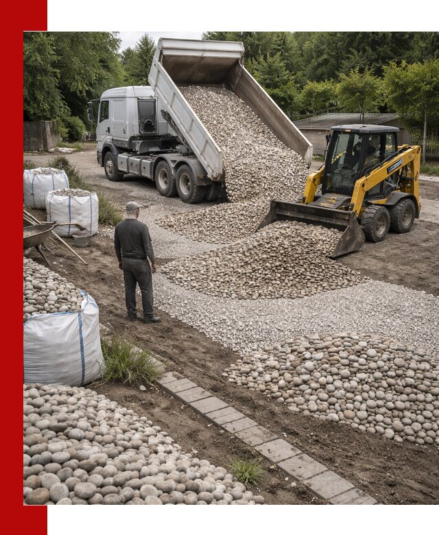 Доставка морской гальки оптом и в розницу в Изобильном
