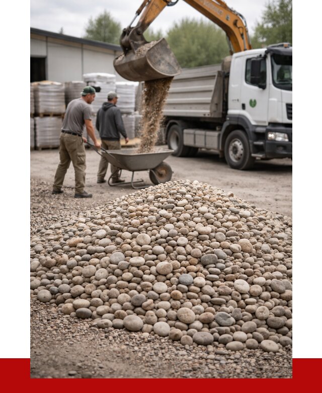 Галька декоративная в Изобильном от 3324 р. за куб | ПРОНЕРУДЗбл