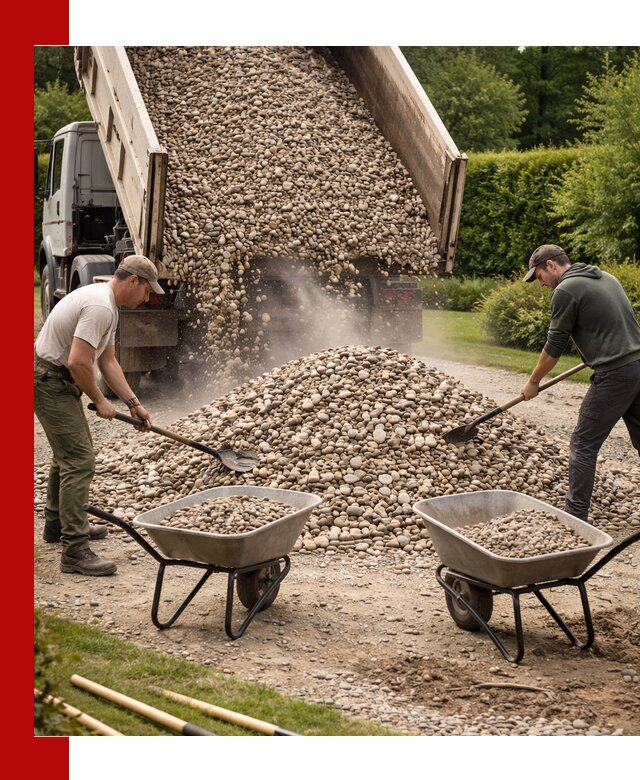 Доставка и продажа декоративной гальки в Изобильном