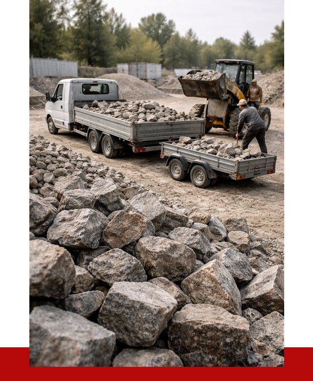 Купить бутовый камень гранитный в Изобильном от 2909 р. | ПРОНЕРУДЗбл