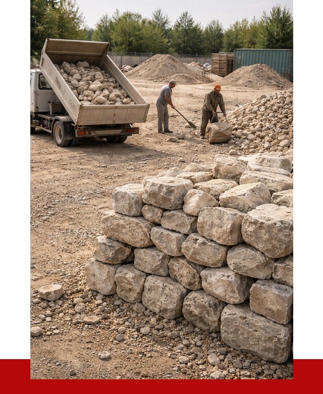 Бутовый камень известняковый в Изобильном от 4363 р. | ПРОНЕРУДЗбл