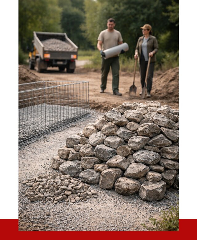 Камень для габионов фракция 100-200 в Изобильном от 4986 р. | ПРОНЕРУДЗбл