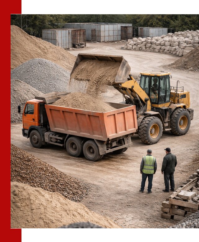 Доставка сыпучих смесей и смесей для стройки в Изобильном