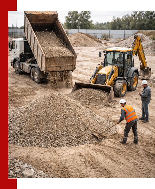 Поставка и доставка ПГС С4 в мешках и самосвалах в Изобильном