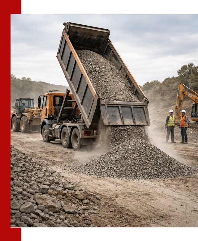 Щебёночно-песчаная смесь ЩПС С1 с доставкой в Изобильном