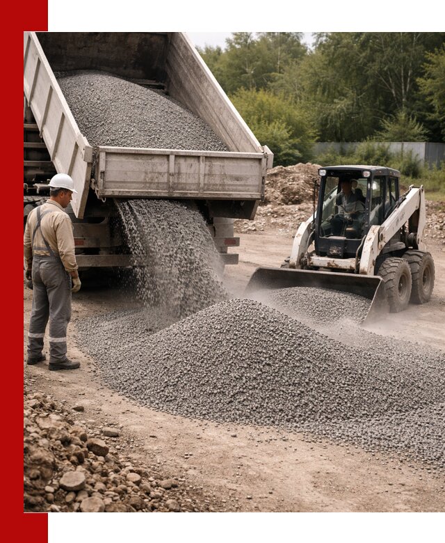 Доставка гравийного отсева 0-5 в Изобильном оптом и в розницу