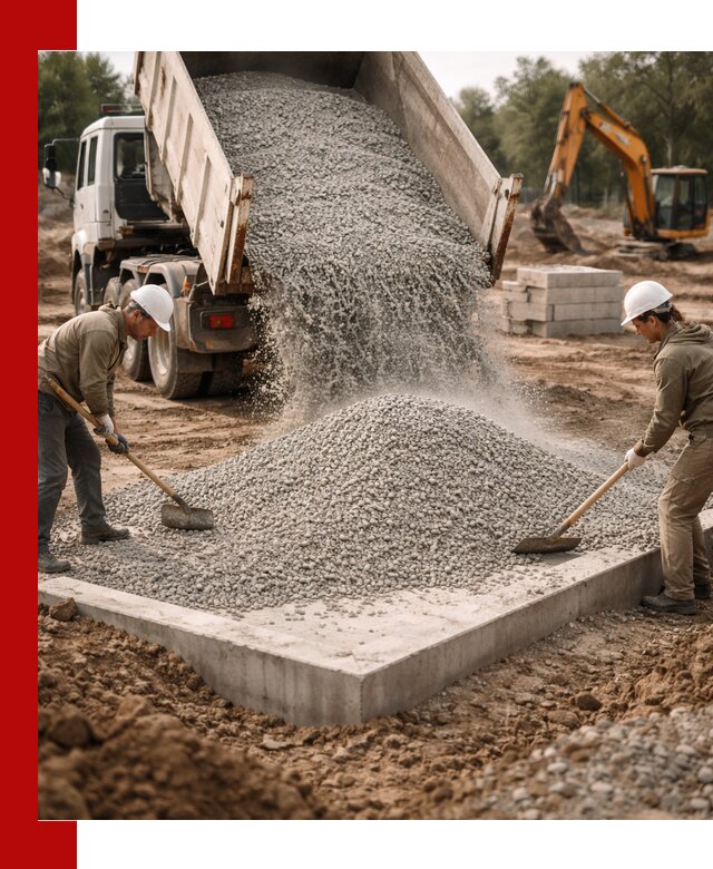 Доставка и продажа отсева для бетона в Изобильном