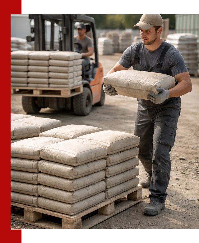 Доставка цемента в мешках оптом и в розницу в Изобильном