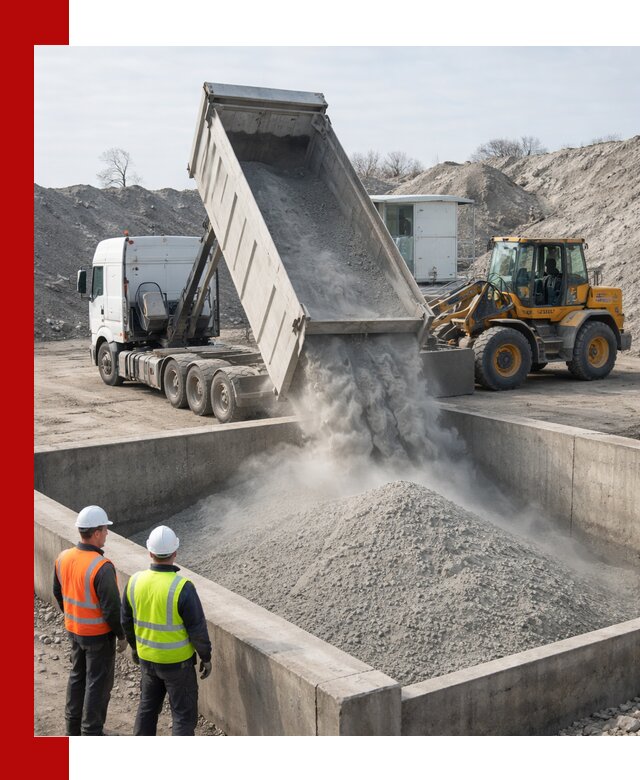 Доставка цемента навалом в Изобильном крупными партиями