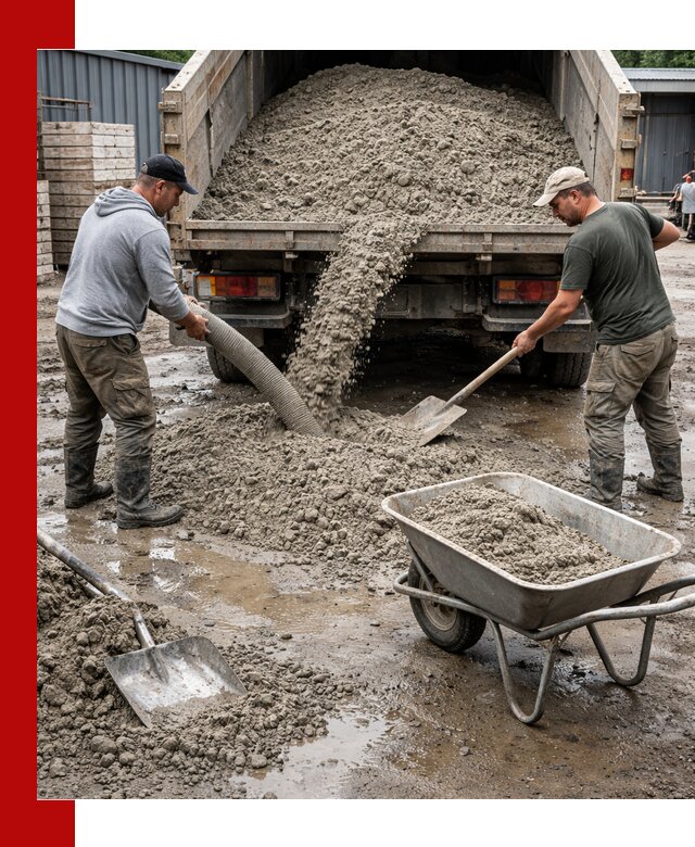 Цементно-песчаная смесь М150 доставка в Изобильном