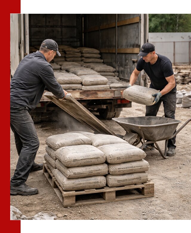 Пескобетон М300 с доставкой в Изобильном по выгодной цене