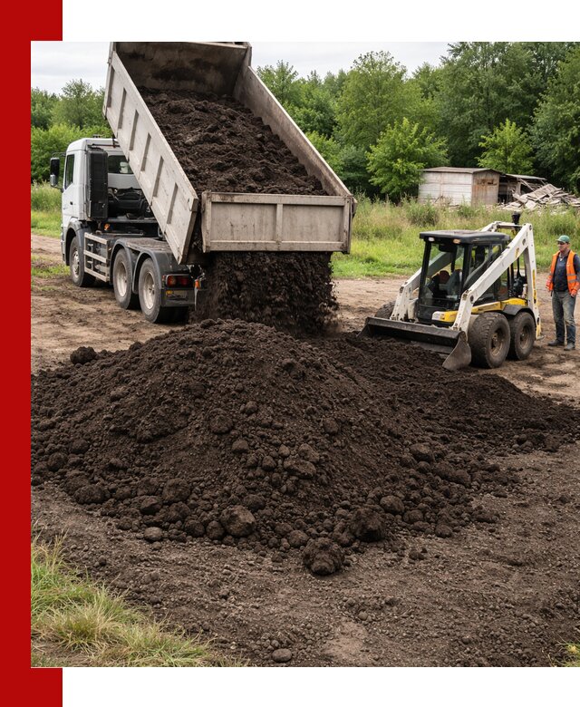 Поставка плодородной земли с доставкой самосвалом в Изобильном