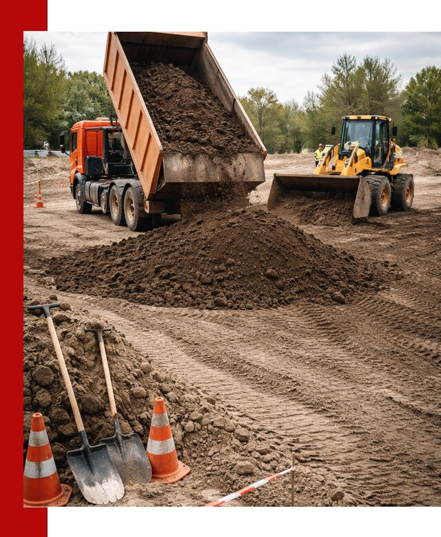 Поставка и доставка планировочного грунта в Изобильном