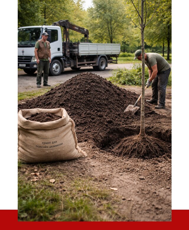 Грунт для посадки деревьев в Изобильном от 1247 р. | ПРОНЕРУДЗбл