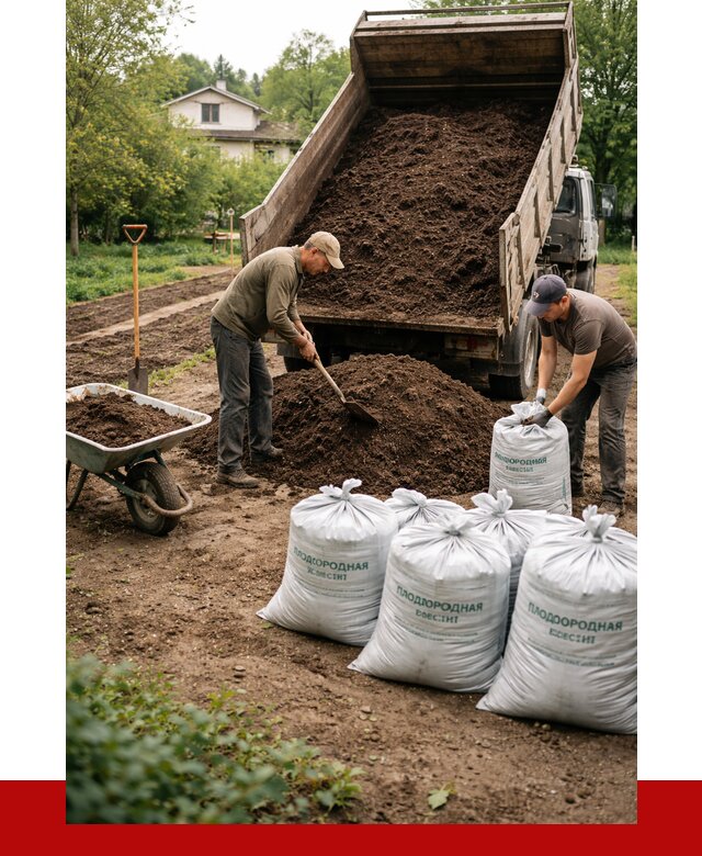Плодородная смесь в Изобильном от 4363 р./куб с доставкой | ПРОНЕРУДЗбл