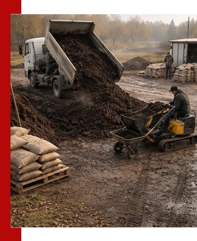 Кислый торф в доставке по выгодным ценам в Изобильном