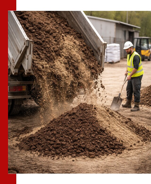 Доставка торфо-песчаной смеси в Изобильном для строительства и озеленения
