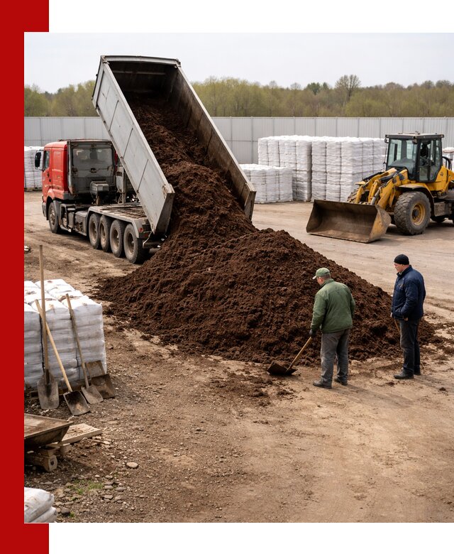 Доставка торфяных смесей оптом и в розницу в Изобильном