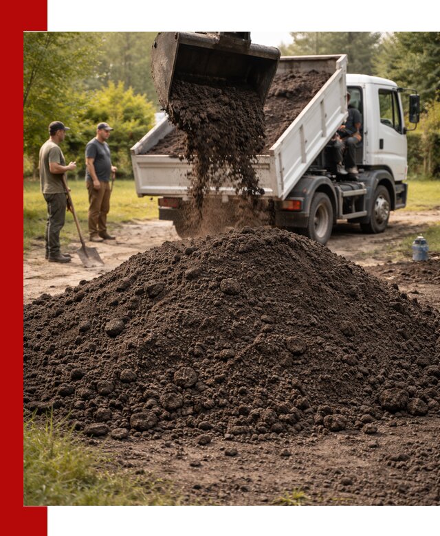 Доставка и продажа чернозема в Изобильном оптом и в розницу