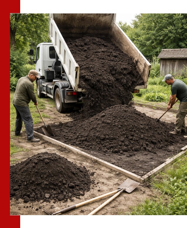 Купить чистый чернозем для огорода с доставкой в Изобильном