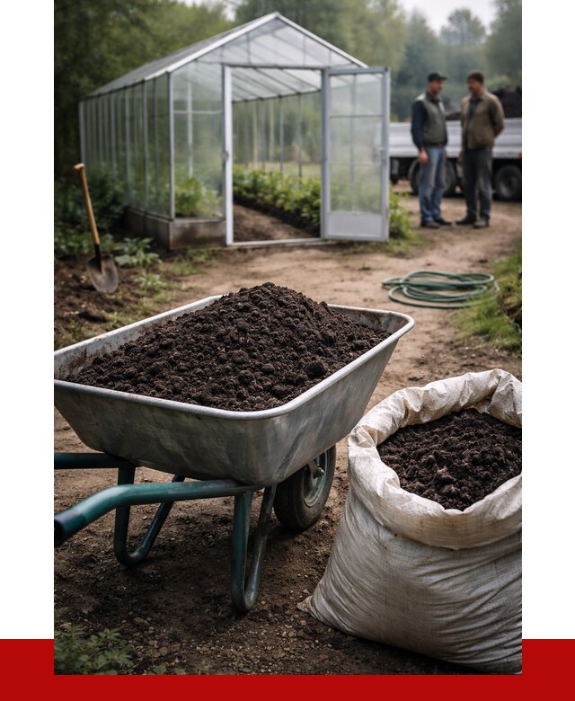 Чернозем для теплицы в Изобильном с доставкой от 1558 р. | ПРОНЕРУДЗбл