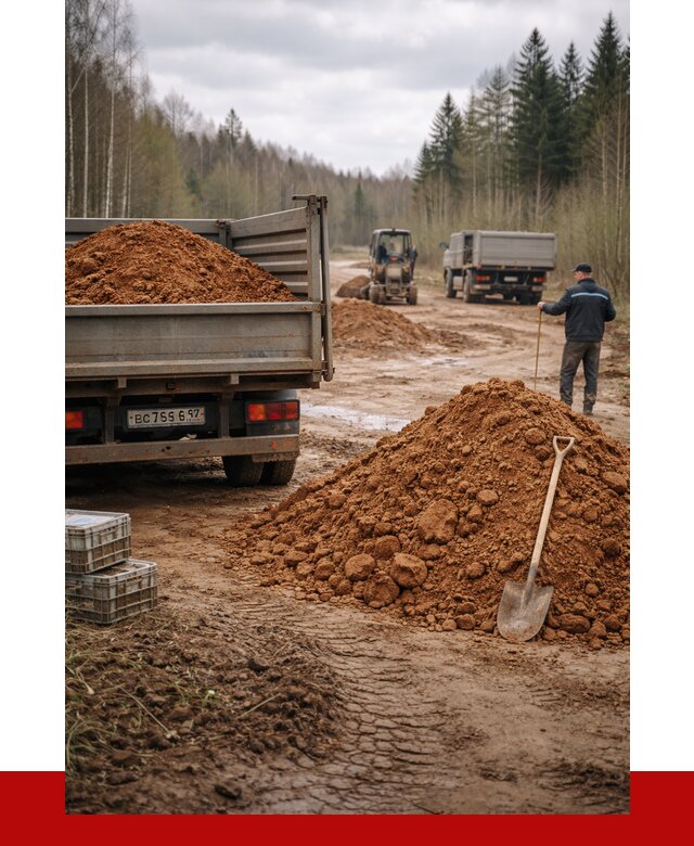Глина и суглинки в Изобильном от 4675 р. за куб | ПРОНЕРУДЗбл