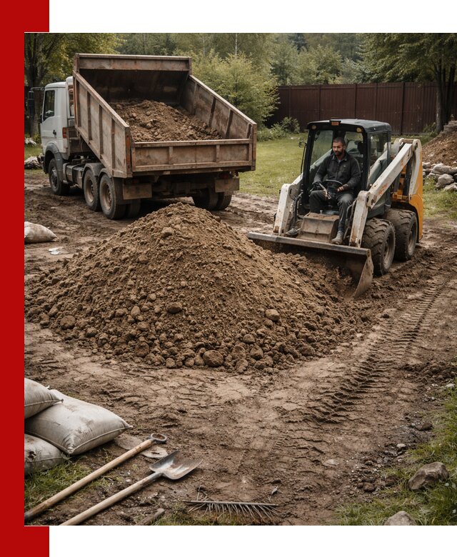 Суглинок для планировки участков в Изобильном с доставкой и выгрузкой