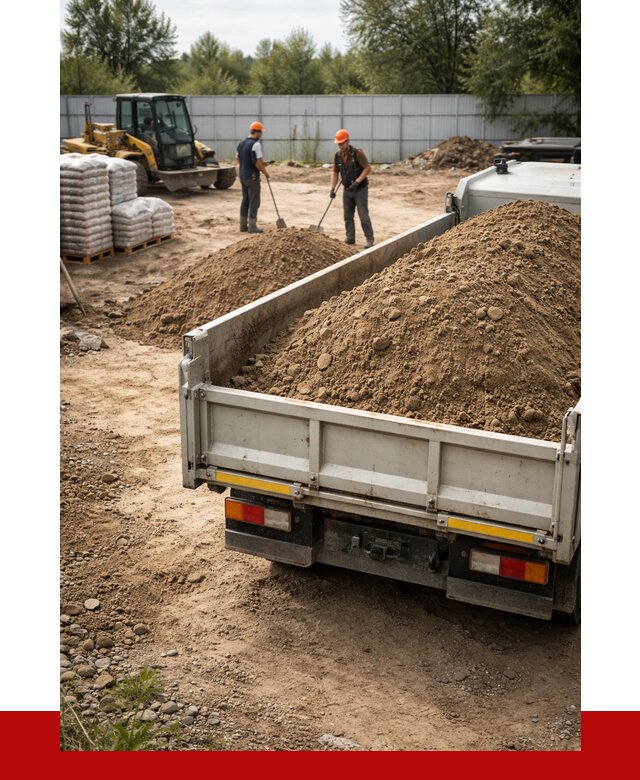 Супесь с доставкой в Изобильном от 2545 р. за куб | ПРОНЕРУДЗбл