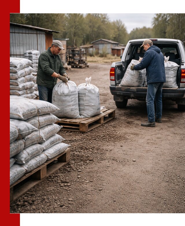 Купить конский навоз в мешках с доставкой в Изобильном