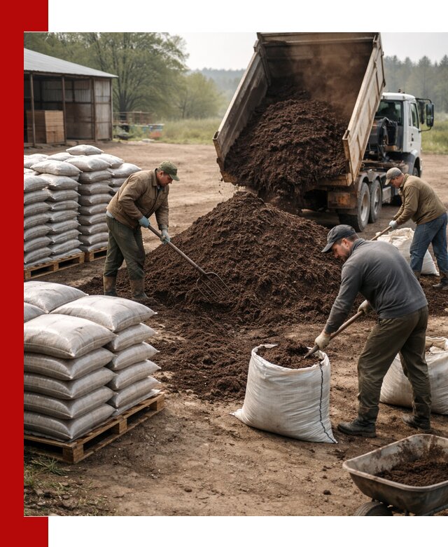 Доставка компоста оптом и в розницу в Изобильном