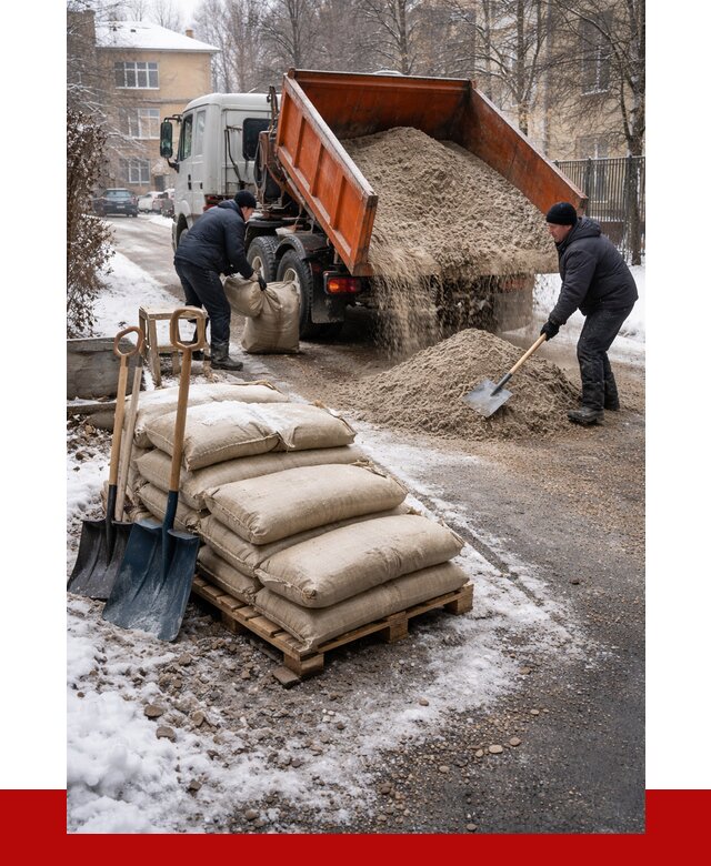 Противогололедные материалы оптом в Изобильном от 4363 р. | ПРОНЕРУДЗбл