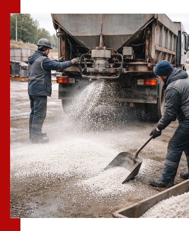 Доставка и продажа хлористого кальция в Изобильном